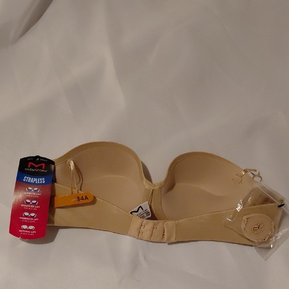 Maidenform Tan Strapless Bra - Picture 3 of 3